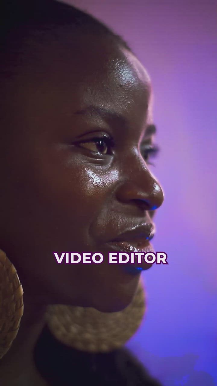My name is Bridget Luka, I am a creative video editor, let's connect and I will make your visuals come alive