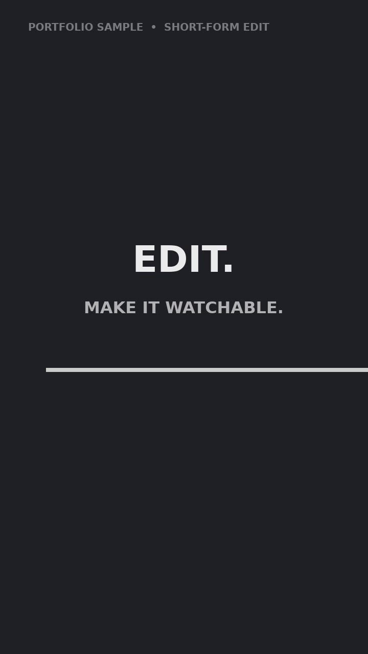 I can do:Content writing, video creation, editing, voiceovers