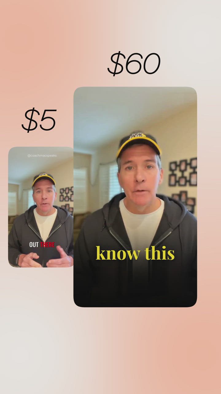 Re-edited a business reel —
Same words, same voice, same message.

Just better pacing, better visuals, and now it feels like money.