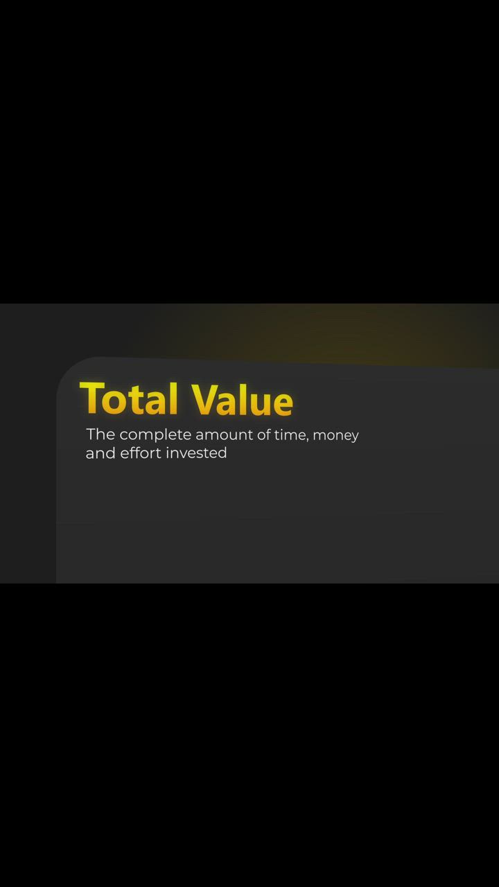 Total Value Graph Motion Graphic