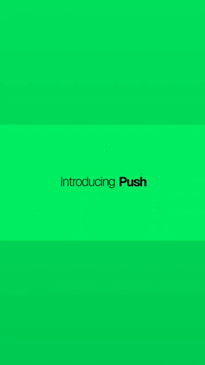 Motion Graphics for Push Finance brand identity
